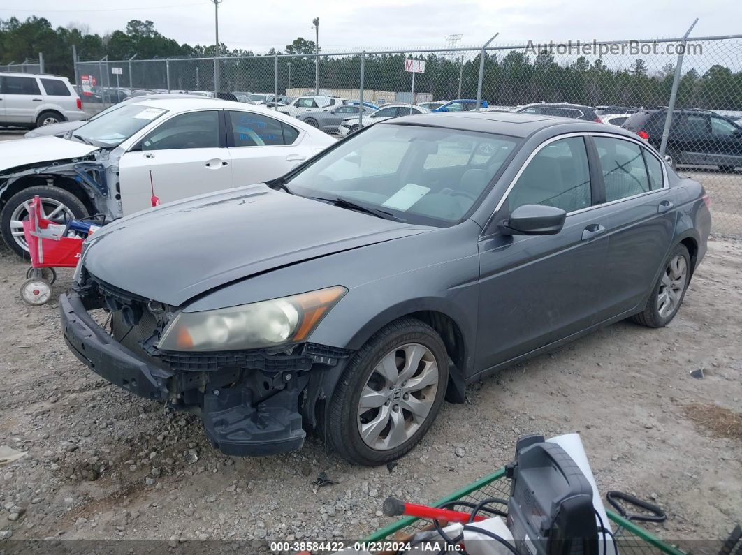 2009 Honda Accord 2.4 Ex-l Gray vin: 1HGCP26889A013394