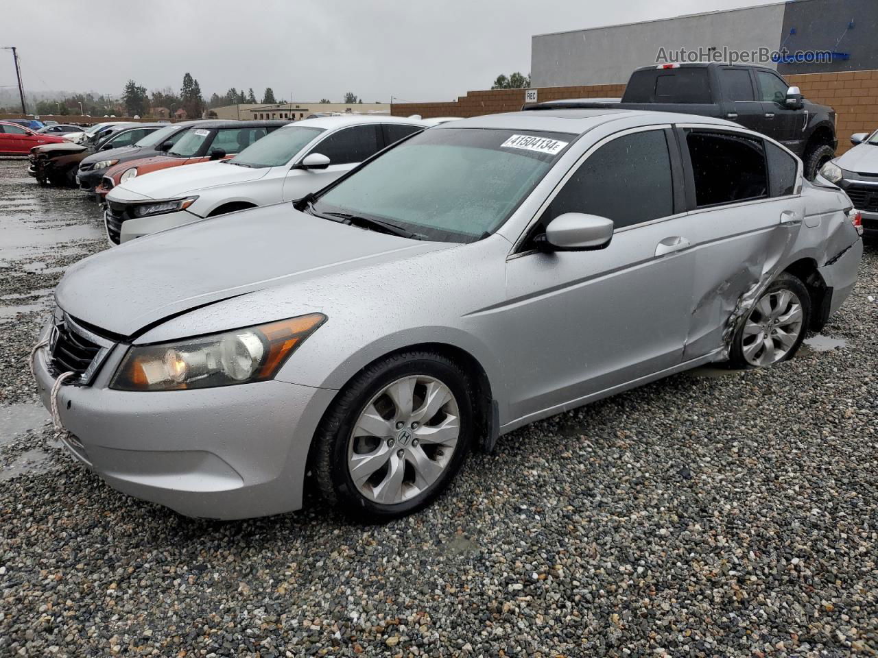 2009 Honda Accord Exl Silver vin: 1HGCP26889A030518