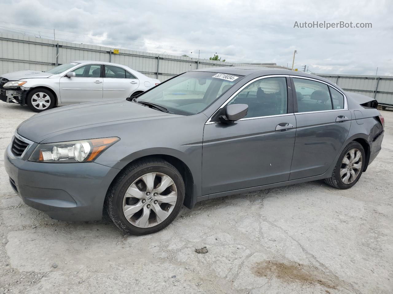 2009 Honda Accord Exl Gray vin: 1HGCP26889A035850