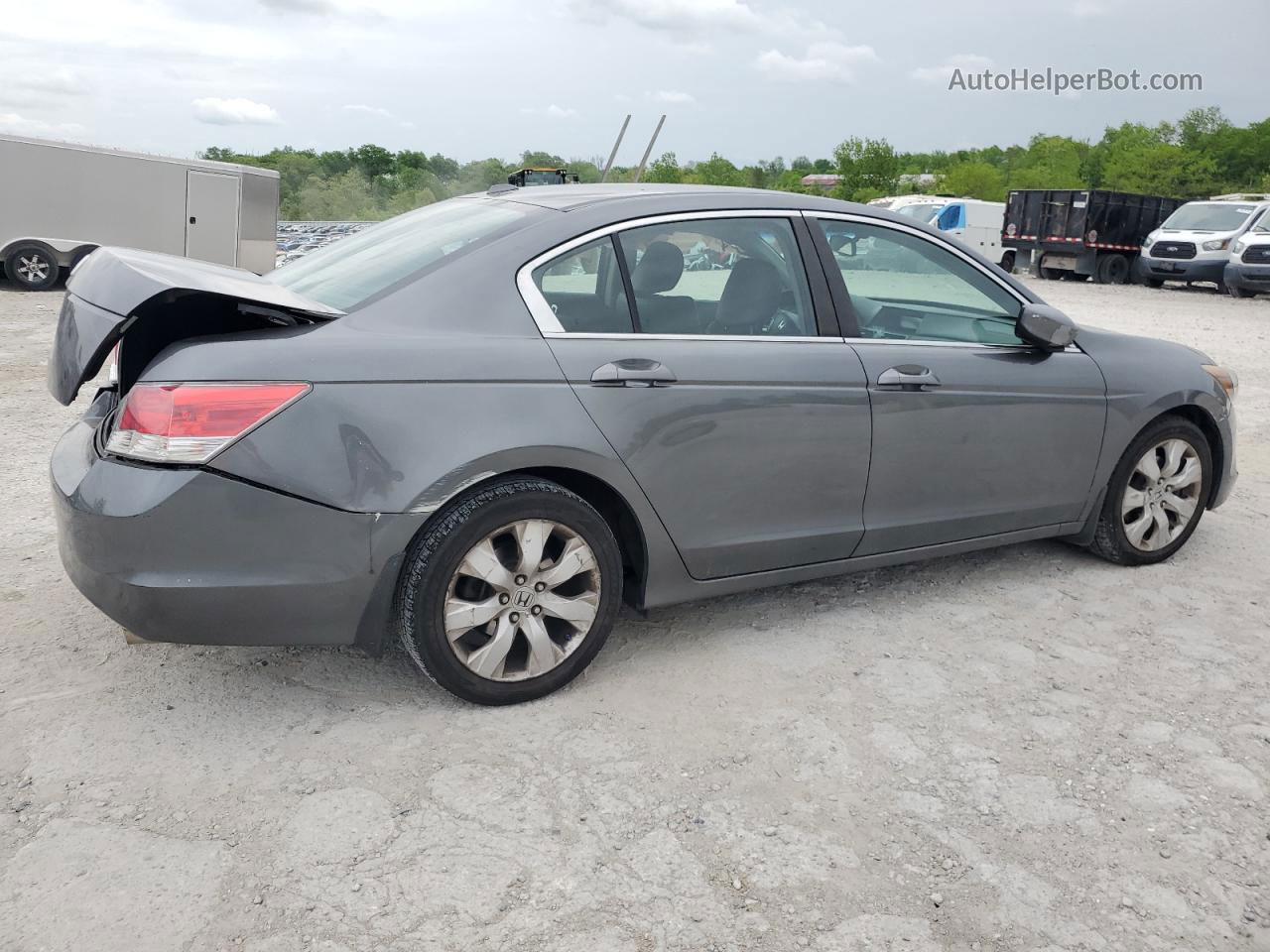 2009 Honda Accord Exl Gray vin: 1HGCP26889A035850