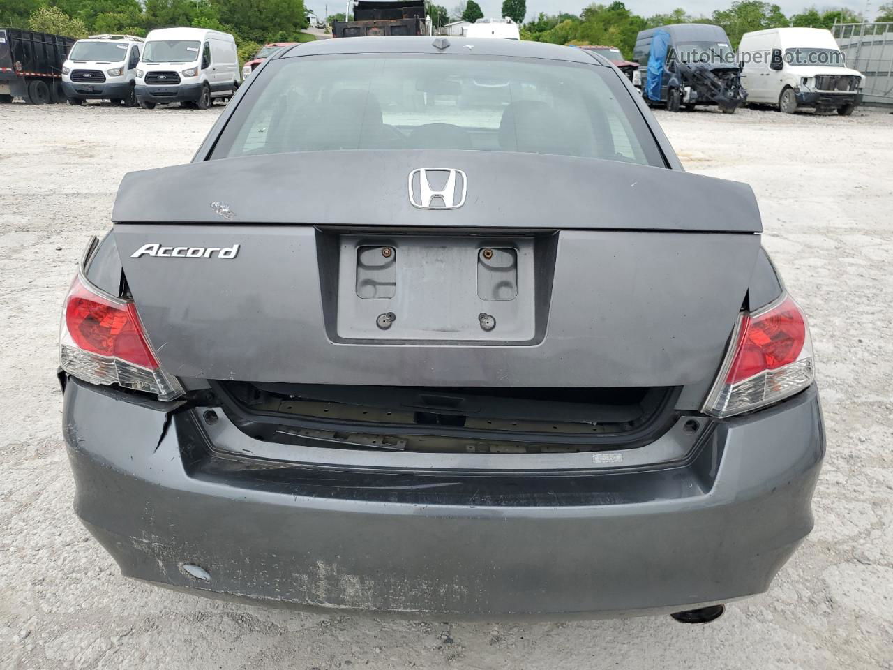 2009 Honda Accord Exl Gray vin: 1HGCP26889A035850