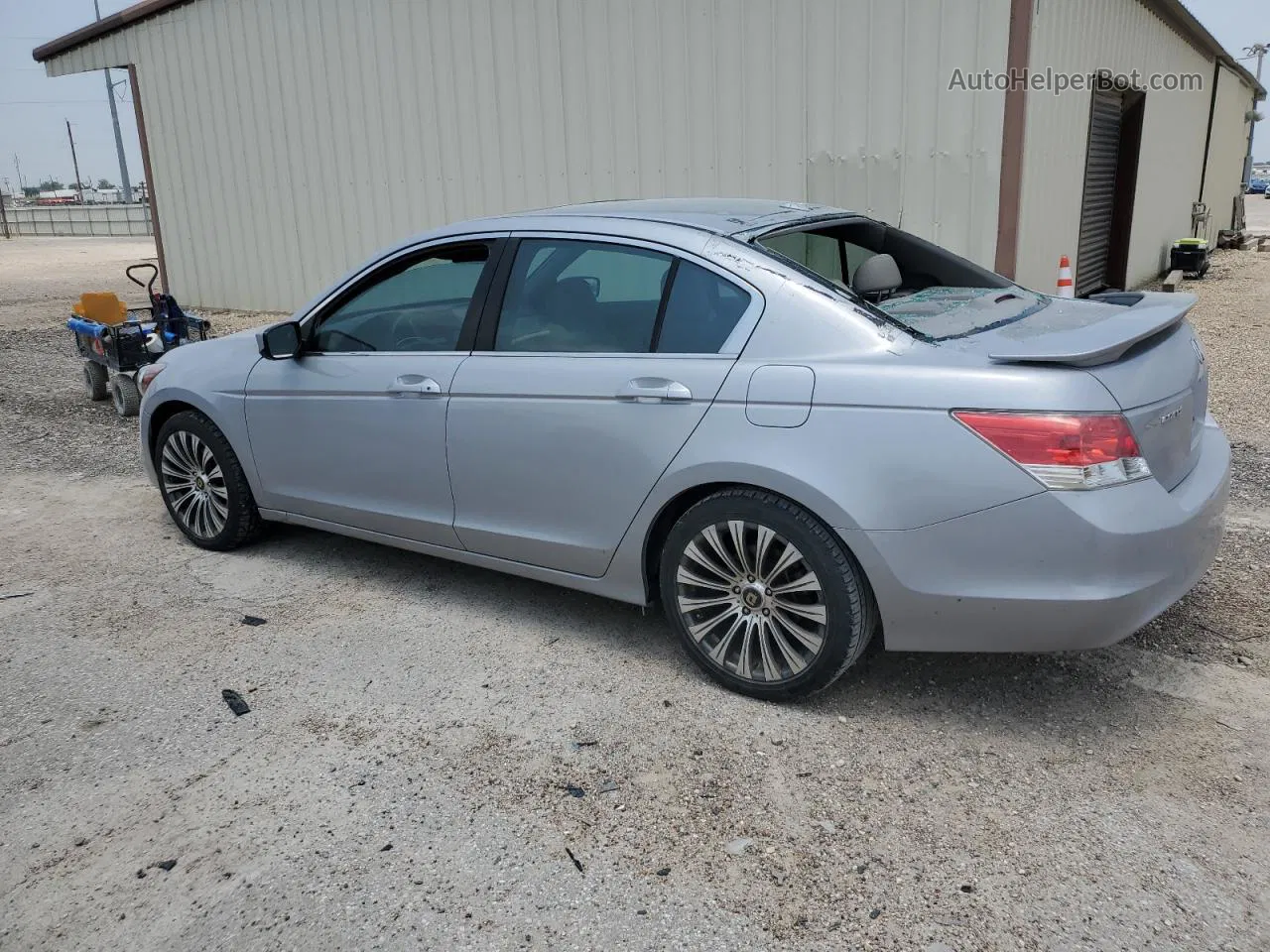 2009 Honda Accord Exl Silver vin: 1HGCP26889A047111