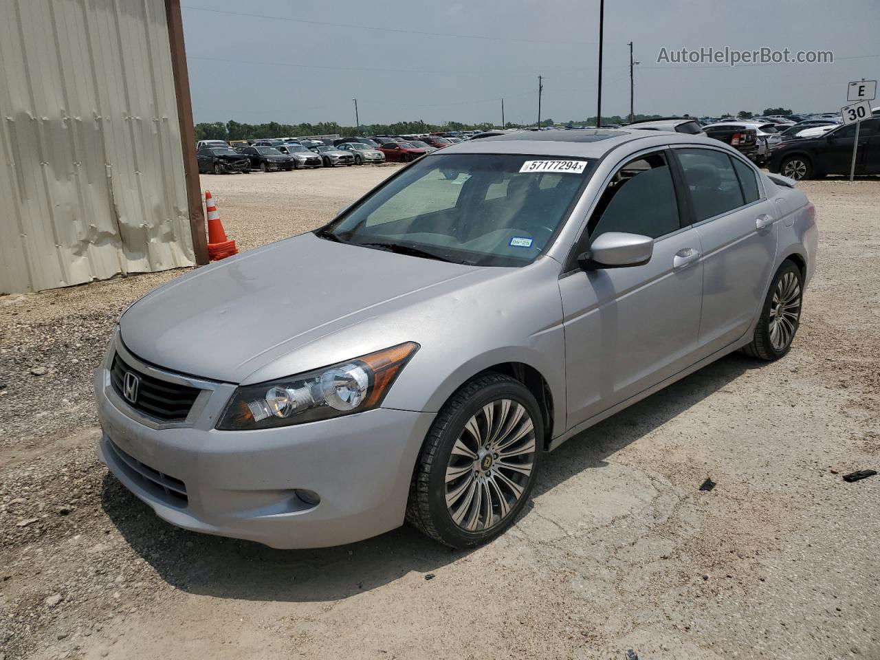 2009 Honda Accord Exl Silver vin: 1HGCP26889A047111