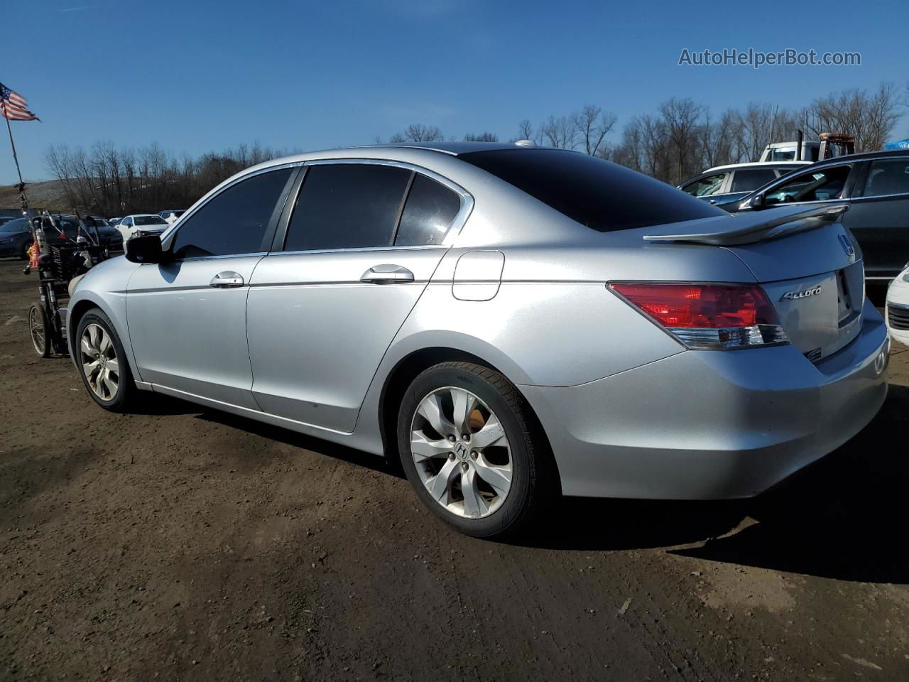 2009 Honda Accord Exl Silver vin: 1HGCP26889A062286