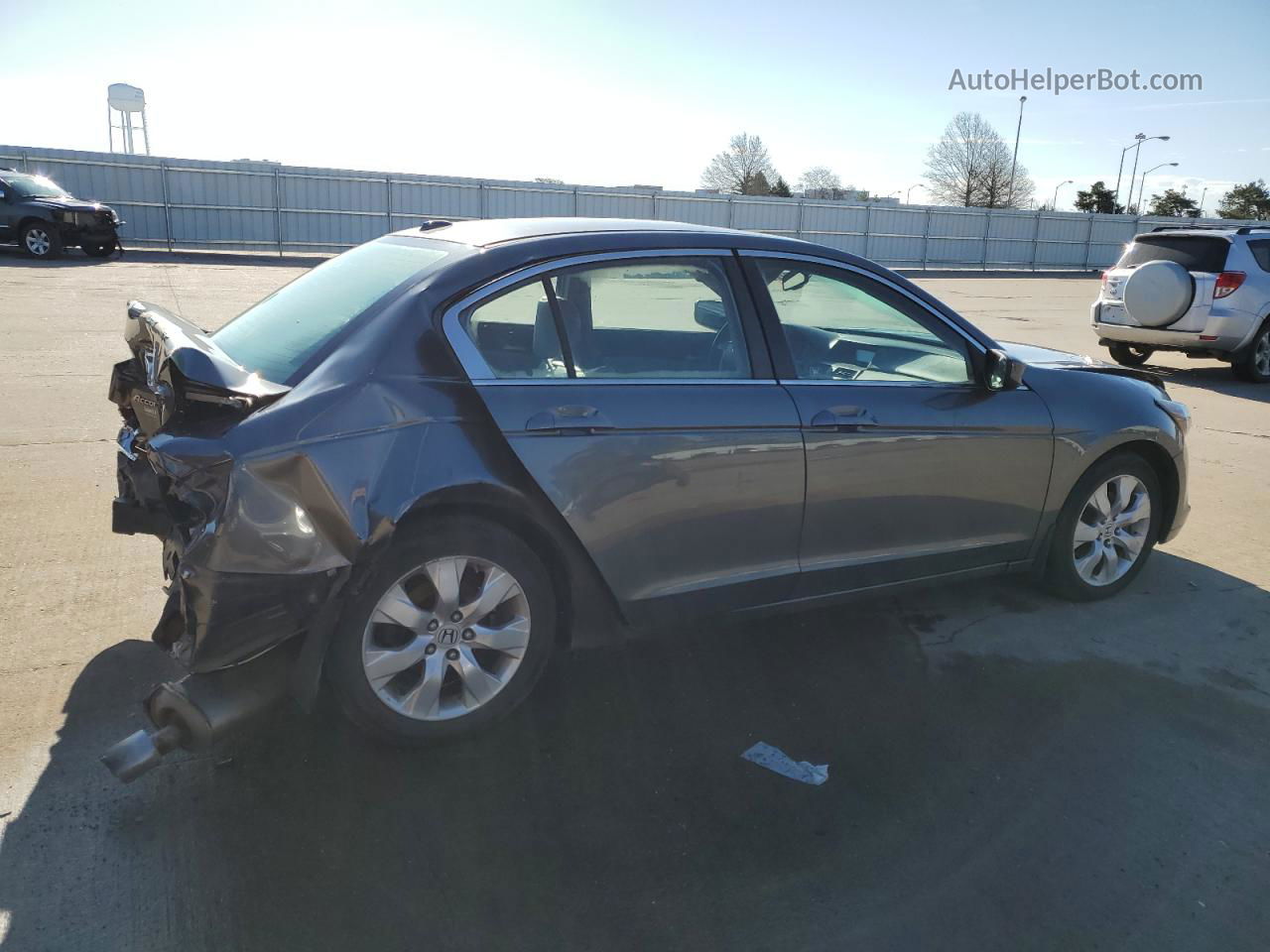 2009 Honda Accord Exl Gray vin: 1HGCP26889A077886