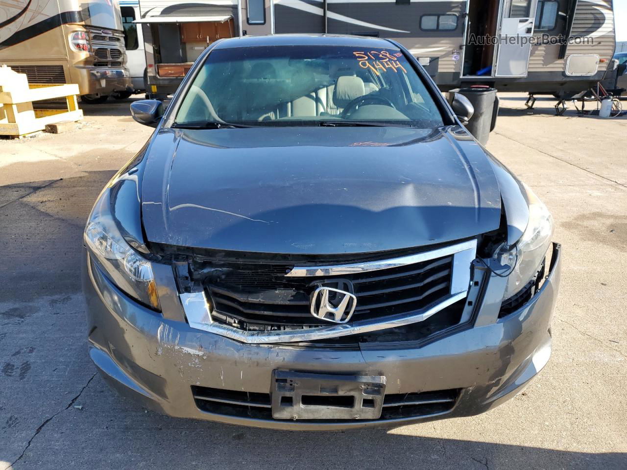 2009 Honda Accord Exl Gray vin: 1HGCP26889A077886