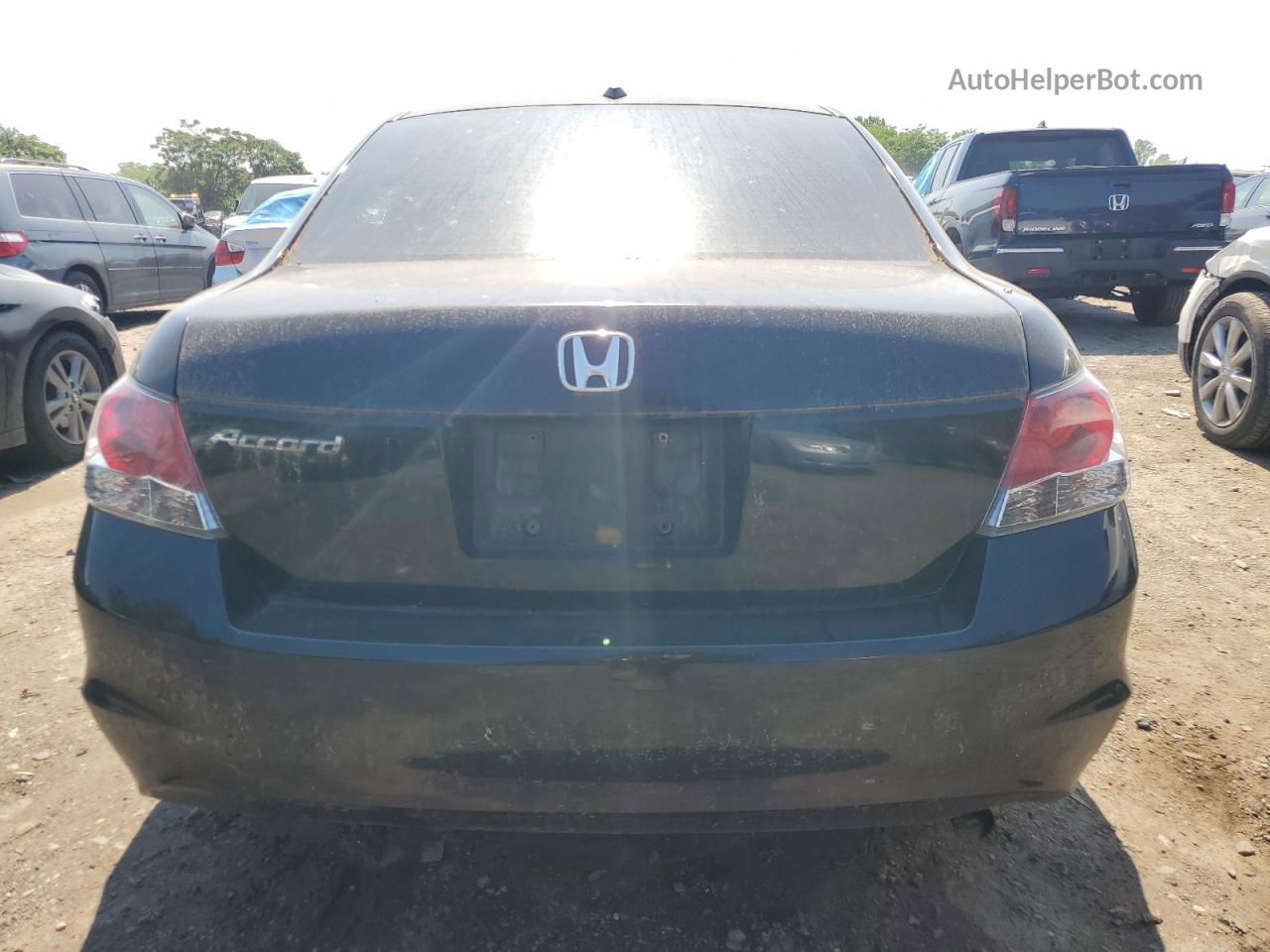 2008 Honda Accord Exl Black vin: 1HGCP26898A157583