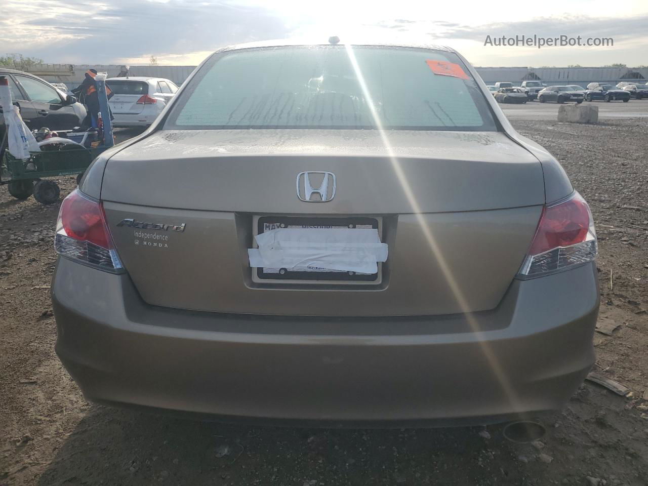 2009 Honda Accord Exl Gold vin: 1HGCP26899A025604