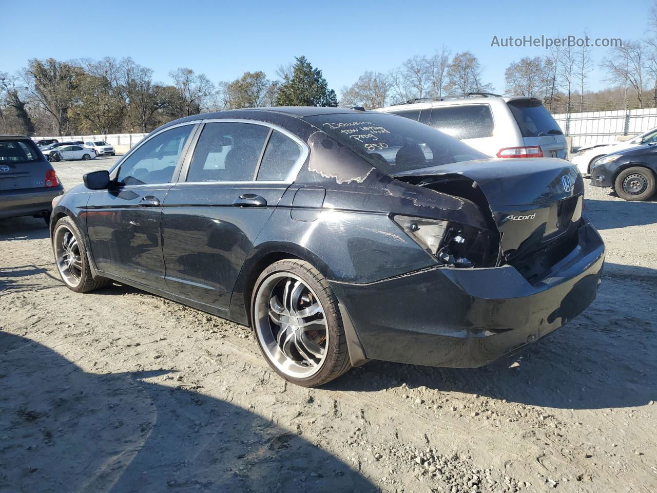 2009 Honda Accord Exl Black vin: 1HGCP26899A030169