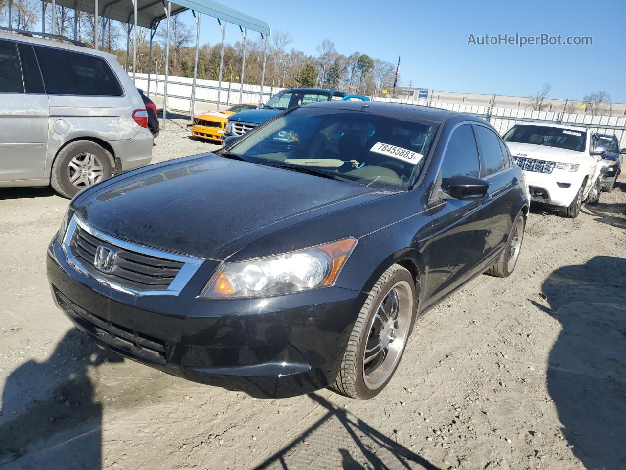 2009 Honda Accord Exl Black vin: 1HGCP26899A030169