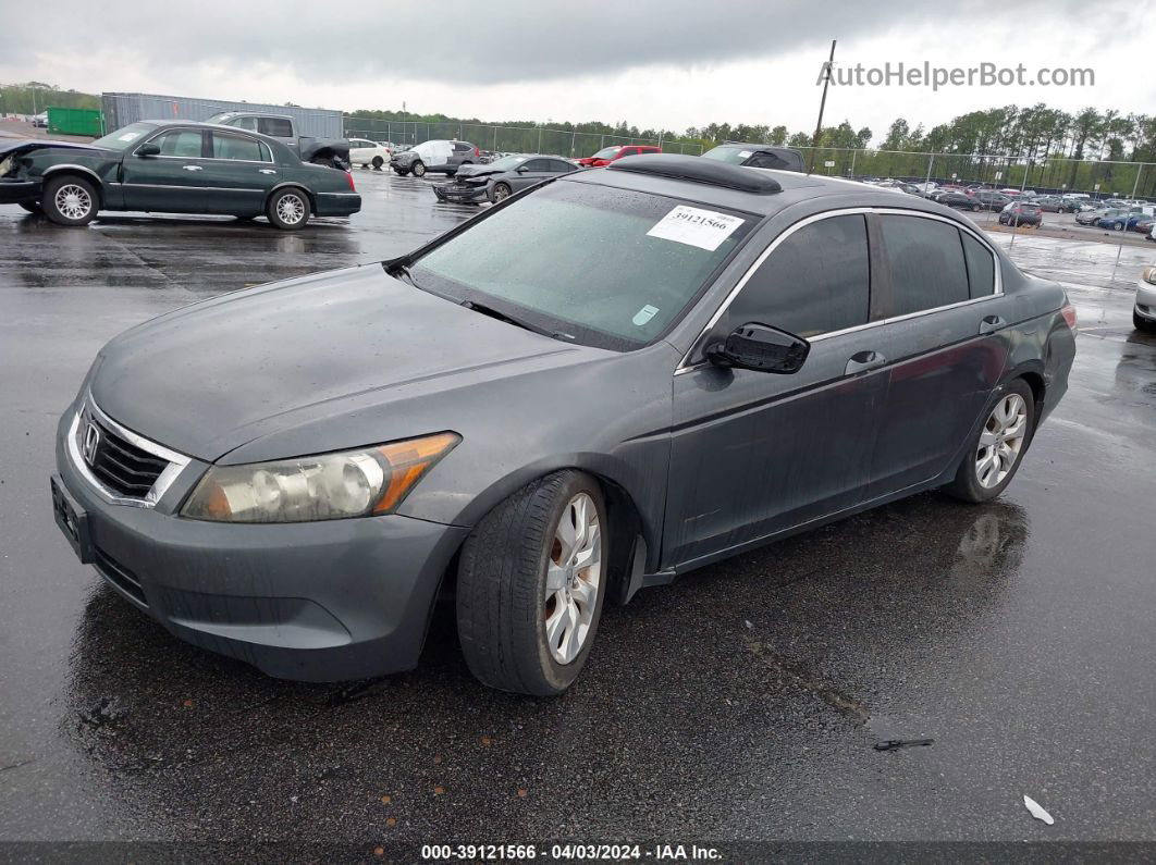 2008 Honda Accord 2.4 Ex-l Gray vin: 1HGCP268X8A030051