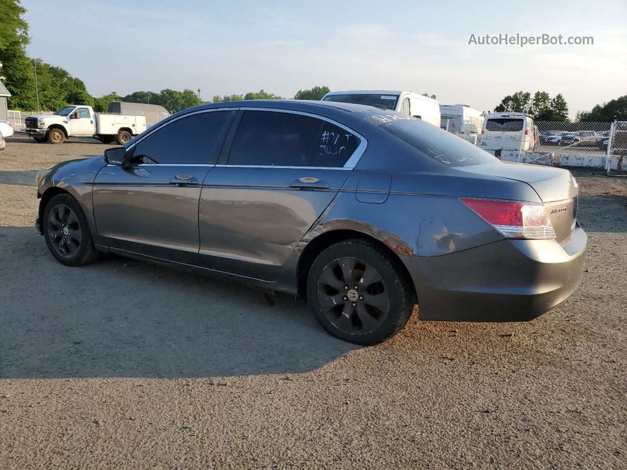 2009 Honda Accord Exl Gray vin: 1HGCP268X9A024574