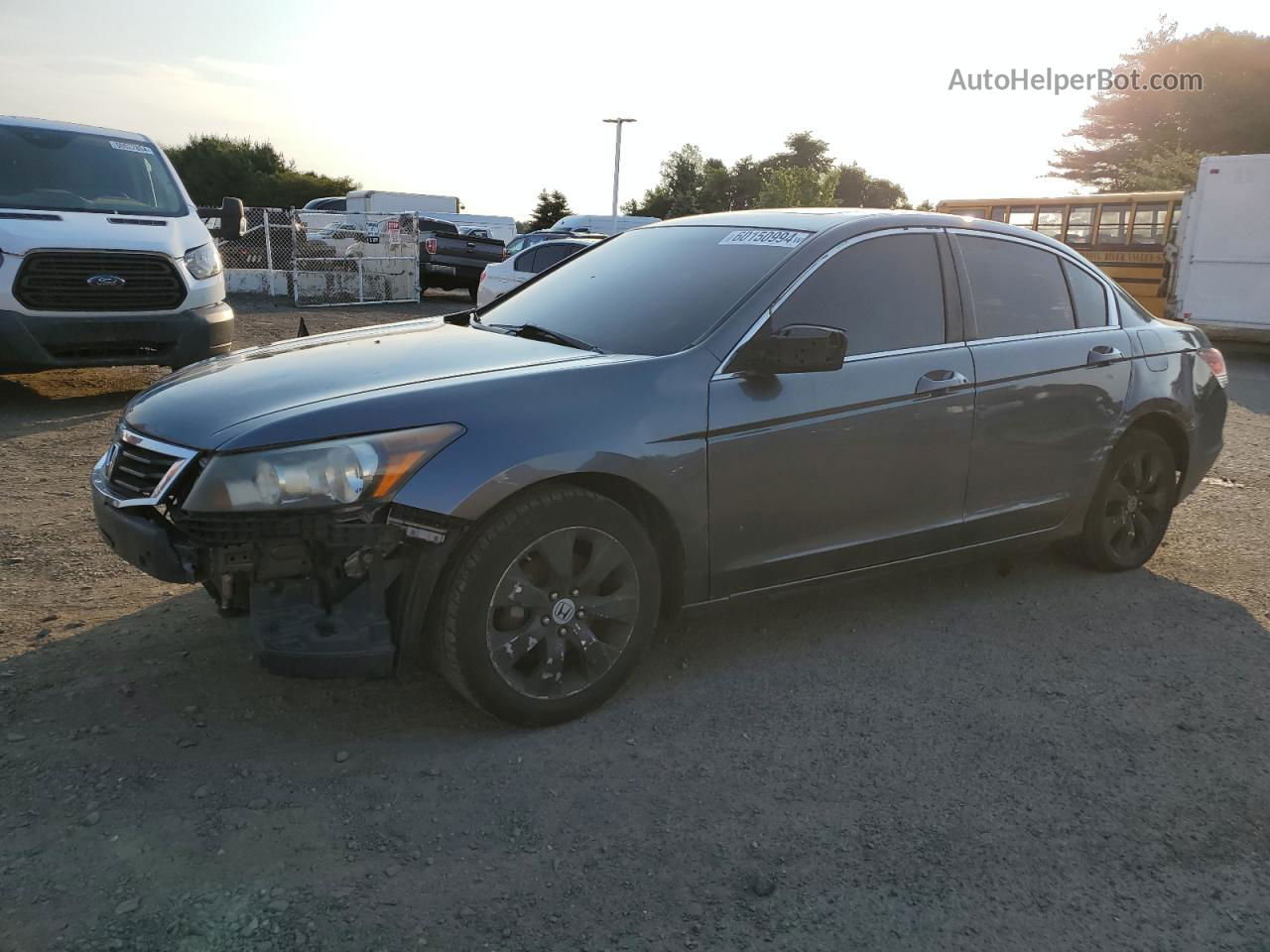 2009 Honda Accord Exl Gray vin: 1HGCP268X9A024574