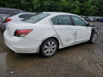 2009 Honda Accord Exl White vin: 1HGCP268X9A044517