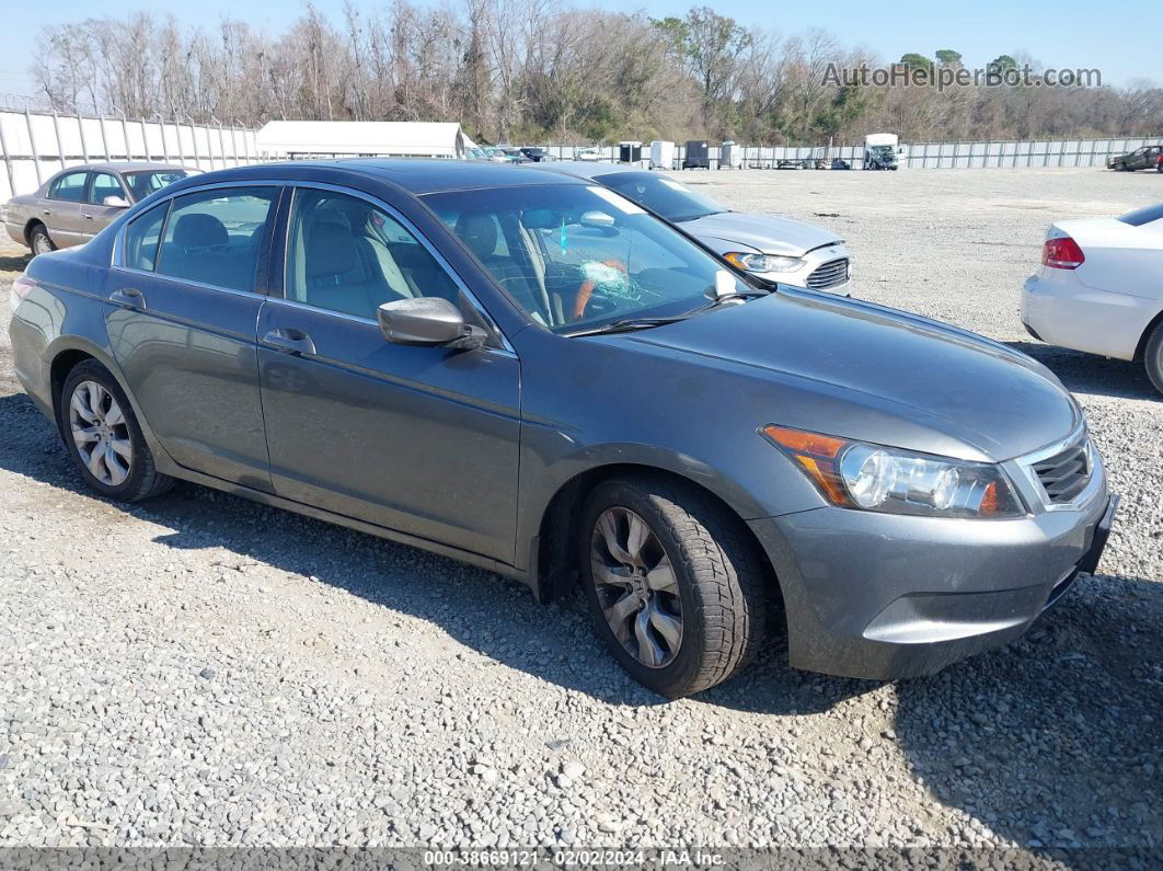 2009 Honda Accord 2.4 Ex-l Gray vin: 1HGCP268X9A051368