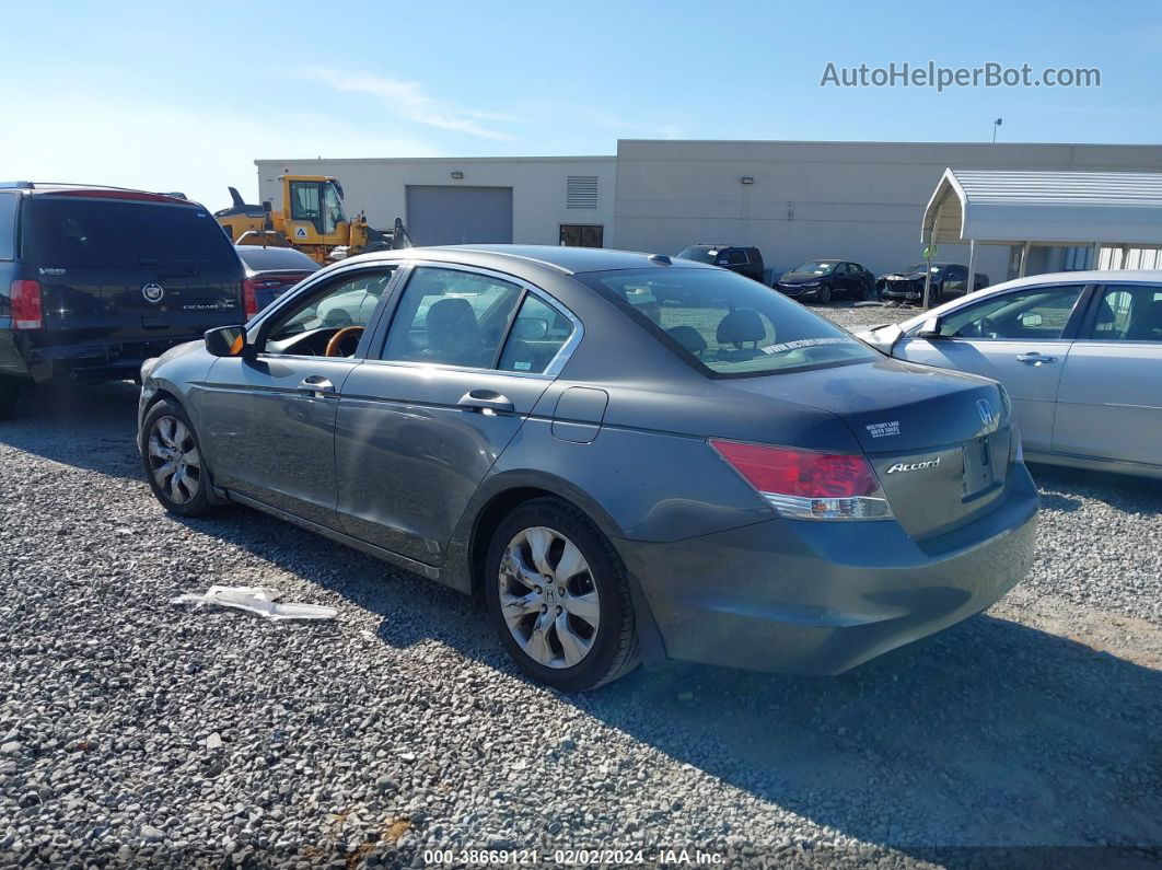 2009 Honda Accord 2.4 Ex-l Gray vin: 1HGCP268X9A051368