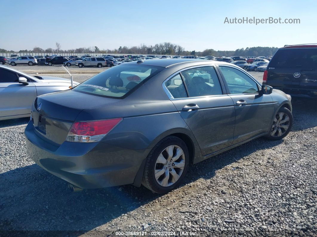 2009 Honda Accord 2.4 Ex-l Gray vin: 1HGCP268X9A051368