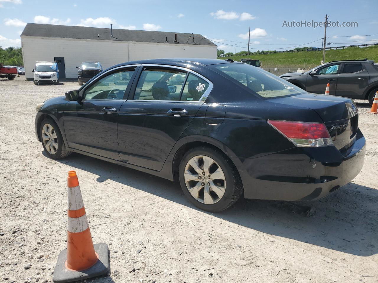 2009 Honda Accord Exl Black vin: 1HGCP268X9A127722