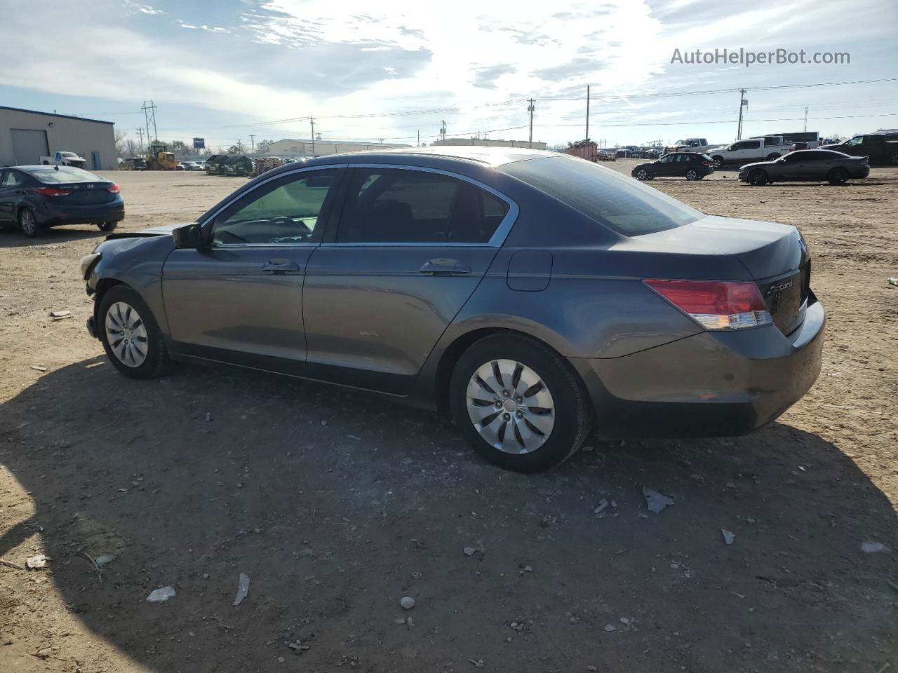 2010 Honda Accord Lx Gray vin: 1HGCP2F32AA137797