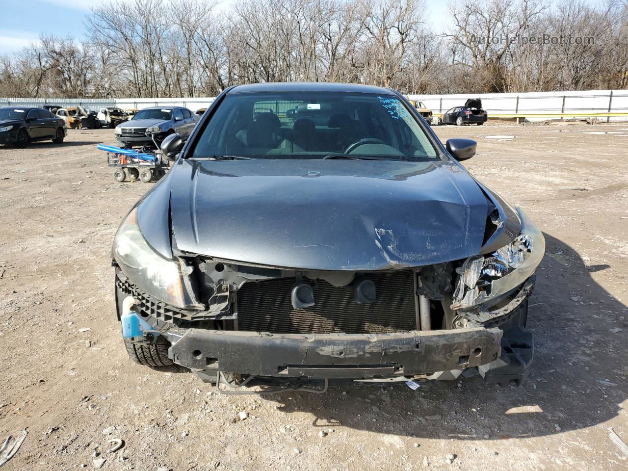 2010 Honda Accord Lx Gray vin: 1HGCP2F32AA137797