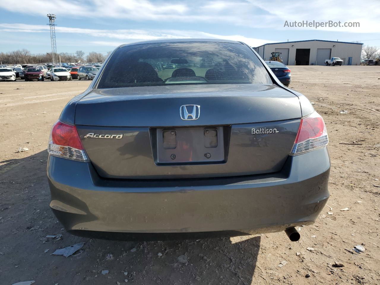 2010 Honda Accord Lx Gray vin: 1HGCP2F32AA137797