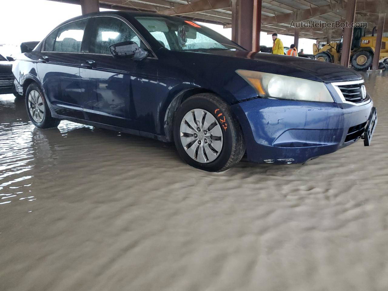 2010 Honda Accord Lx Blue vin: 1HGCP2F33AA086777