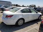 2010 Honda Accord Lx White vin: 1HGCP2F33AA170100