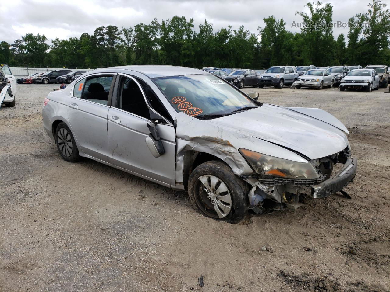 2010 Honda Accord Lx Серебряный vin: 1HGCP2F35AA089163