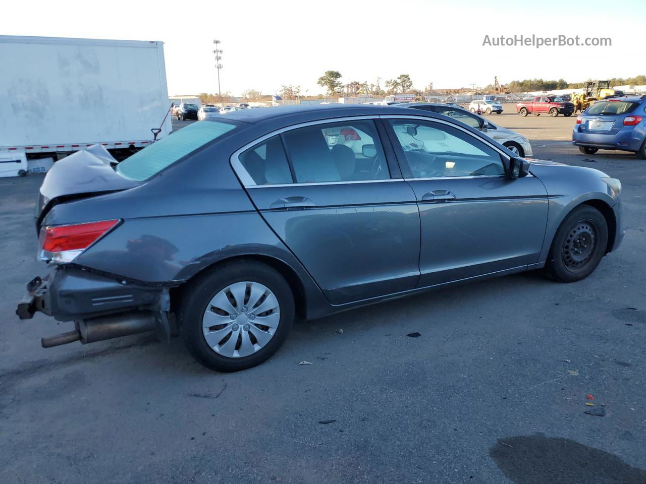 2010 Honda Accord Lx Серый vin: 1HGCP2F35AA124865