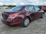 2010 Honda Accord Lx Maroon vin: 1HGCP2F37AA061929