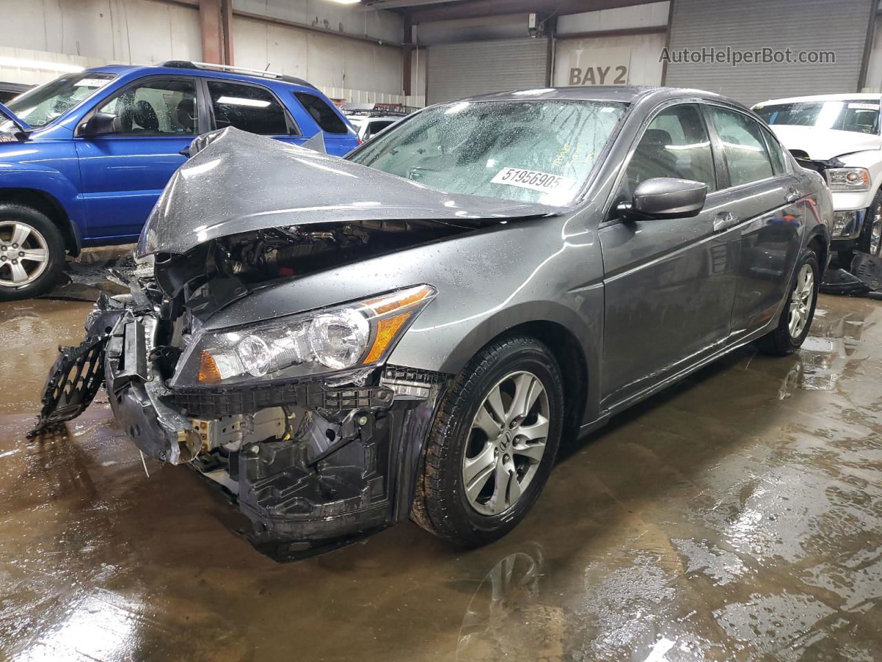 2010 Honda Accord Lxp Gray vin: 1HGCP2F40AA093730