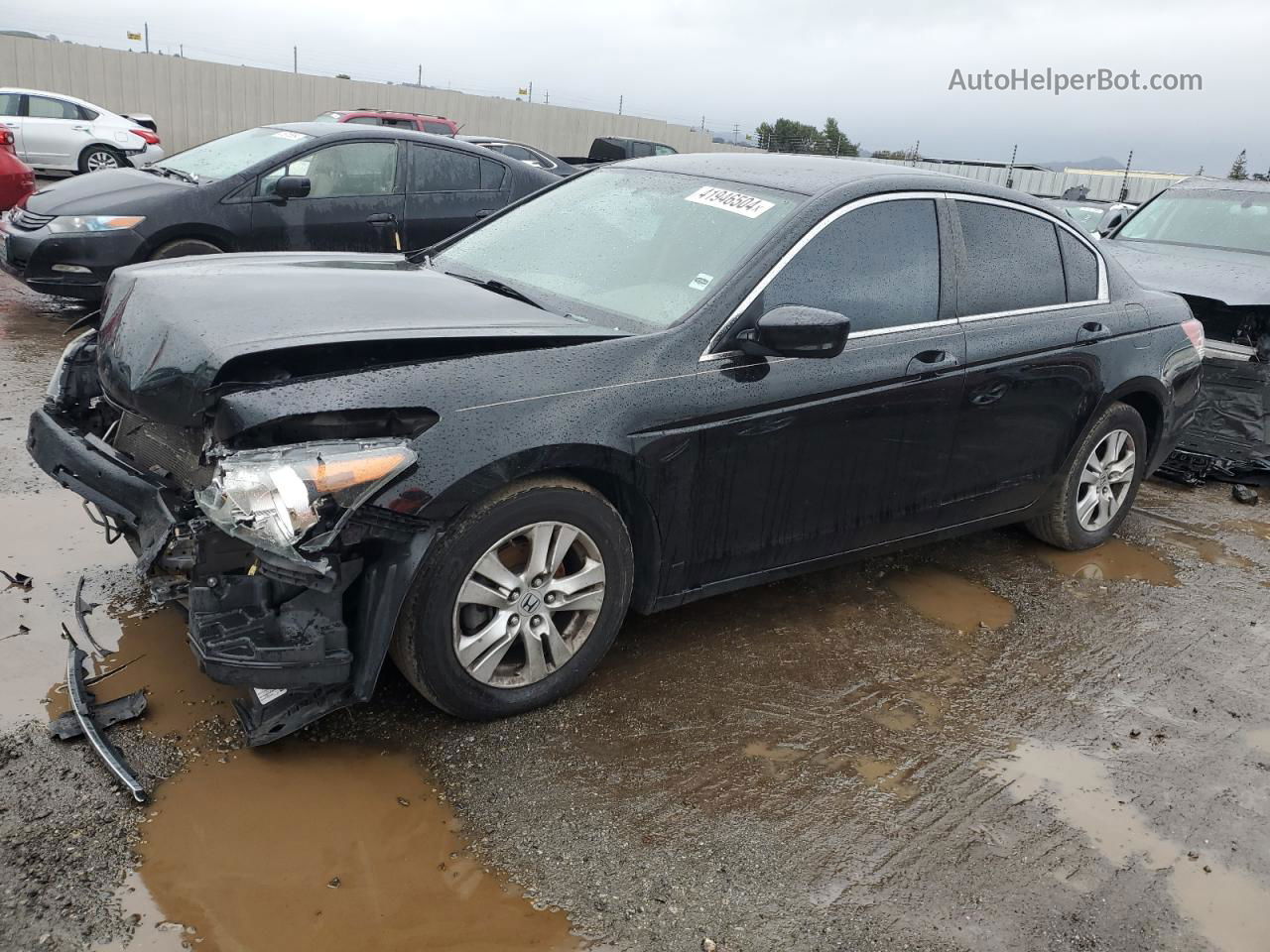 2010 Honda Accord Lxp Черный vin: 1HGCP2F44AA141004