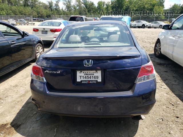 2010 Honda Accord Lxp Blue vin: 1HGCP2F46AA033645