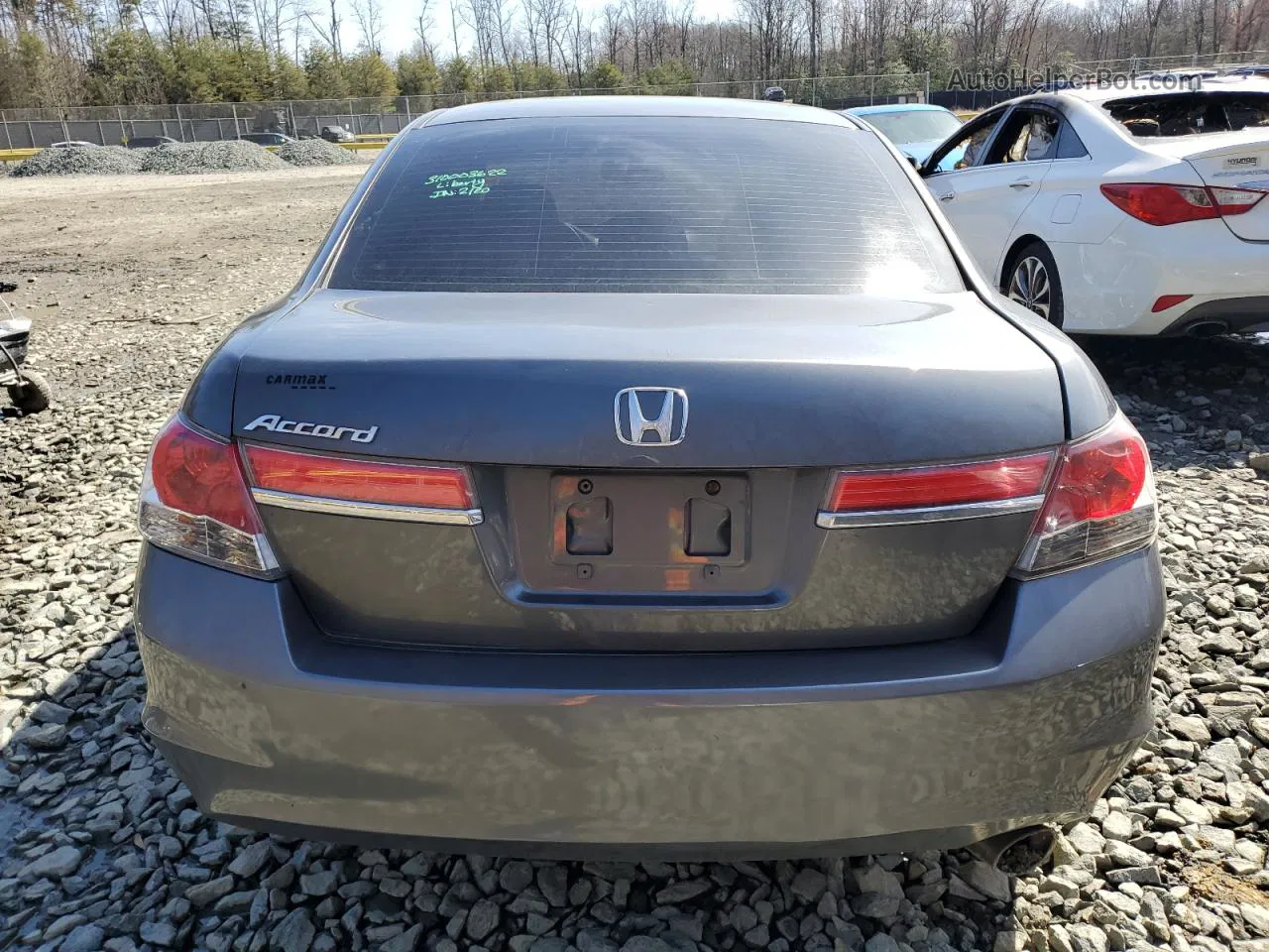 2010 Honda Accord Ex Серый vin: 1HGCP2F79AA008863