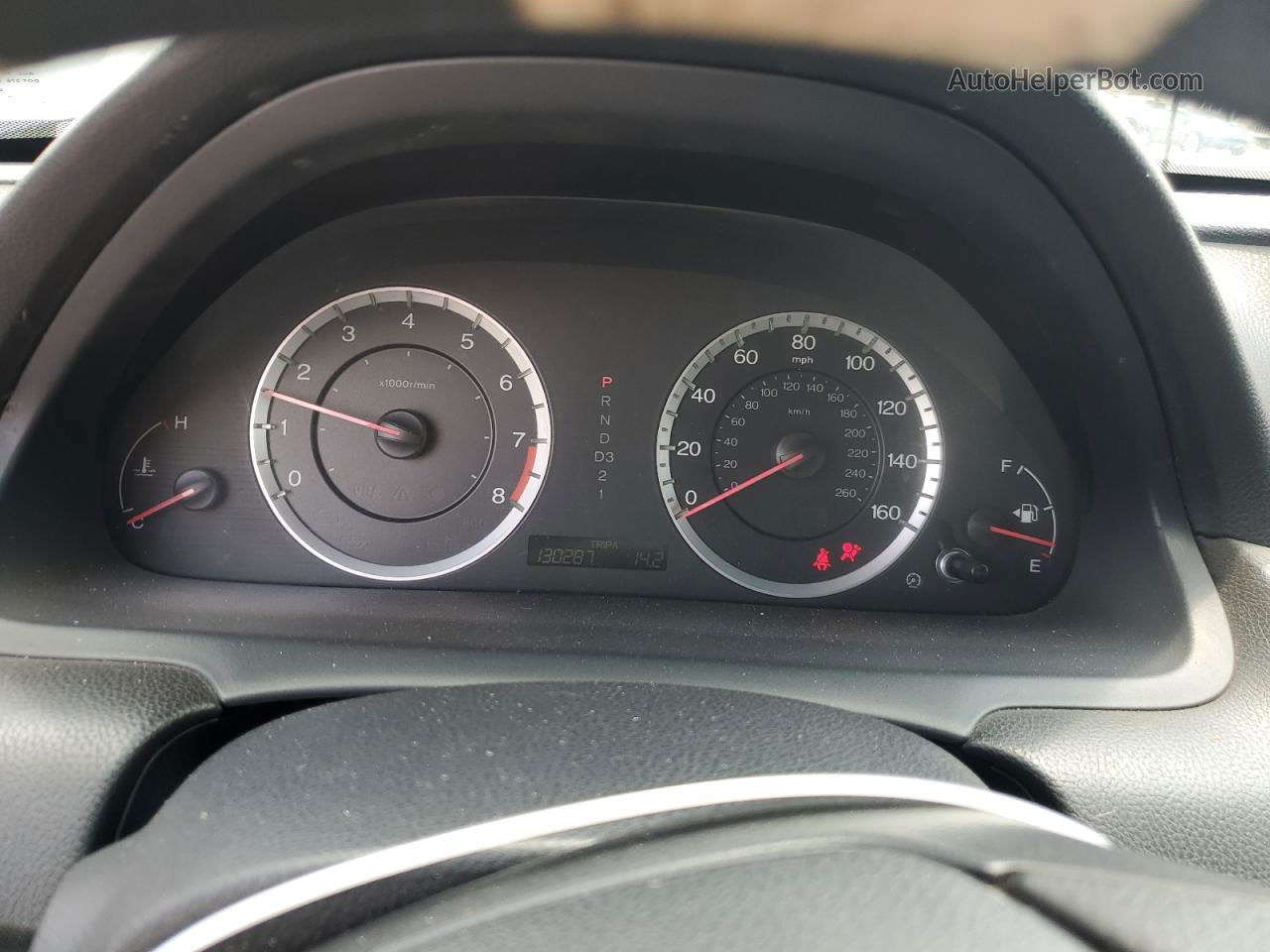 2010 Honda Accord Ex Серый vin: 1HGCP2F79AA028563
