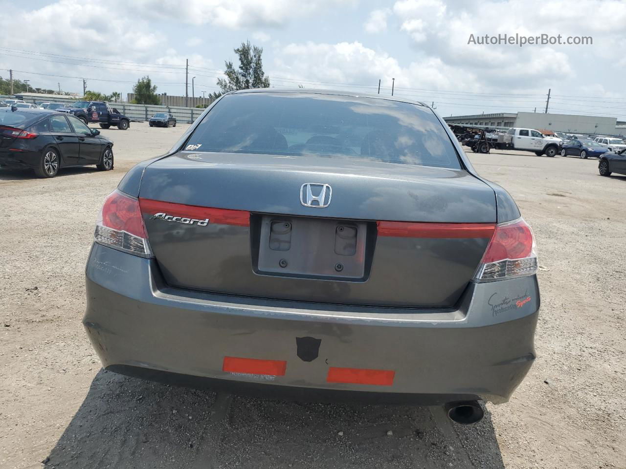 2010 Honda Accord Ex Серый vin: 1HGCP2F79AA028563