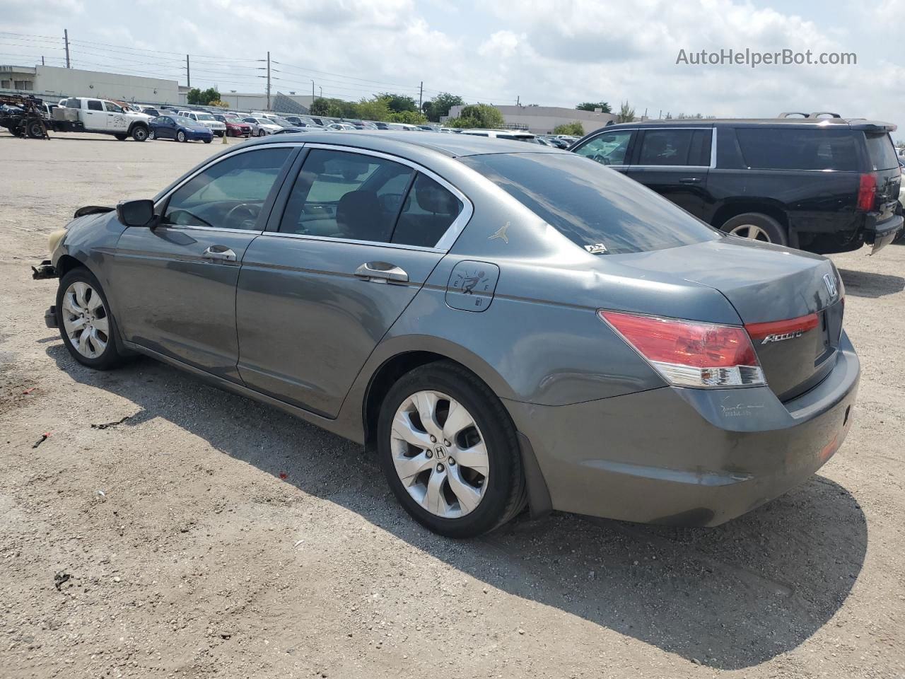 2010 Honda Accord Ex Серый vin: 1HGCP2F79AA028563