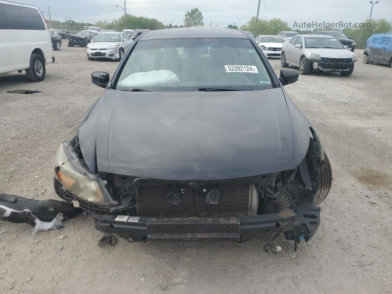 2010 Honda Accord Exl Черный vin: 1HGCP2F82AA040739