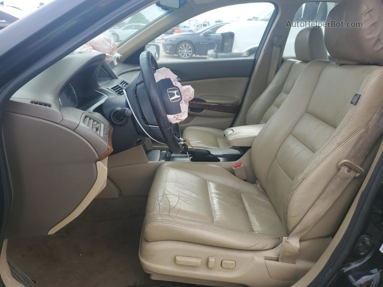 2010 Honda Accord Exl Черный vin: 1HGCP2F82AA040739