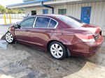 2010 Honda Accord Exl Burgundy vin: 1HGCP2F82AA138816