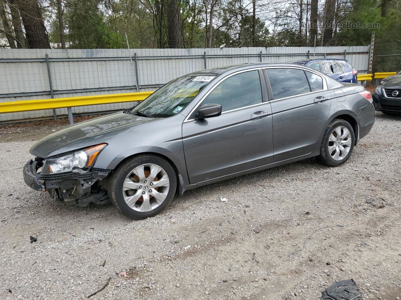 2010 Honda Accord Exl Серый vin: 1HGCP2F83AA109700