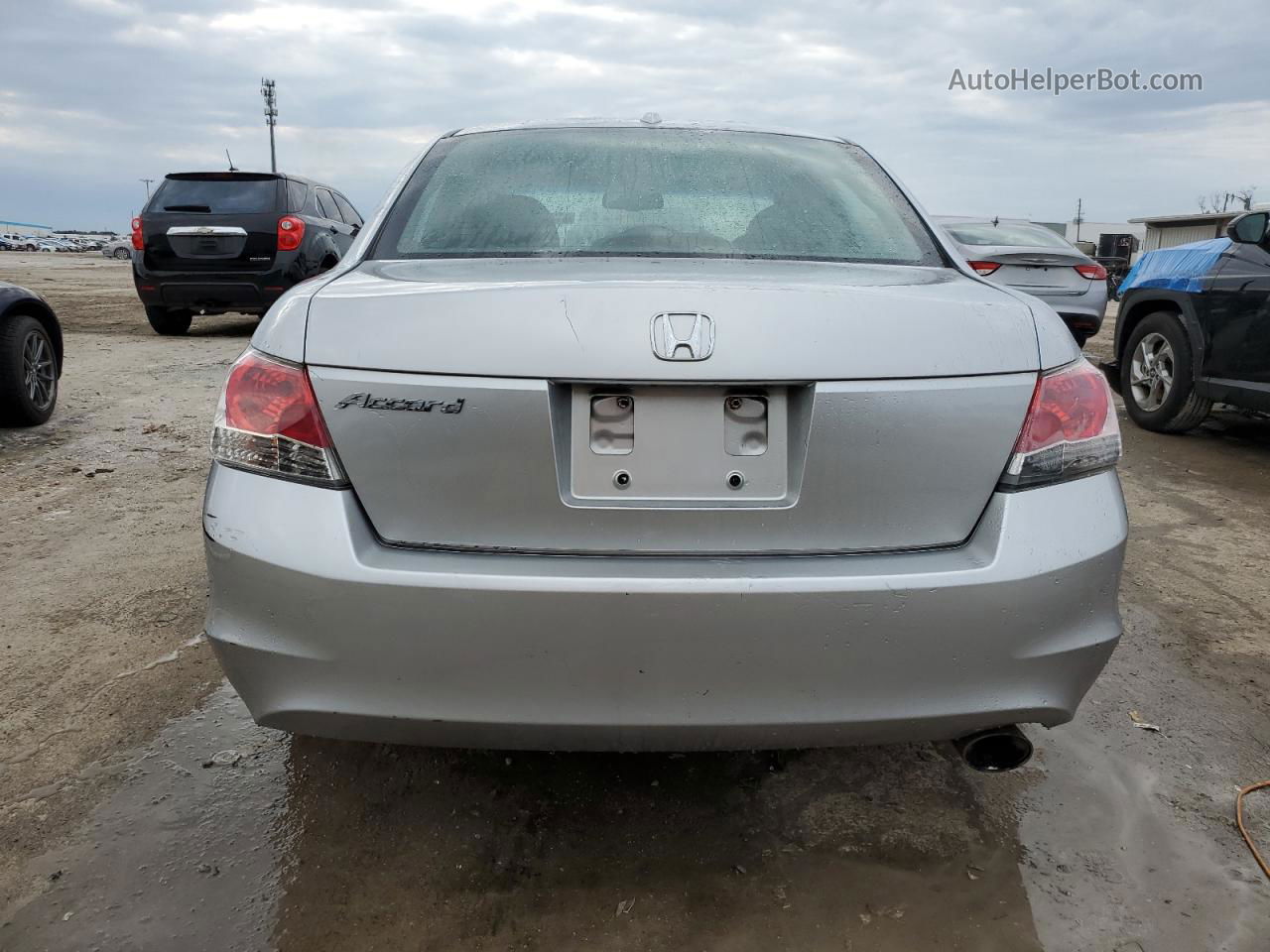 2010 Honda Accord Exl Silver vin: 1HGCP2F85AA119189