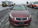 2008 Honda Accord Ex Красный vin: 1HGCP36708A040889