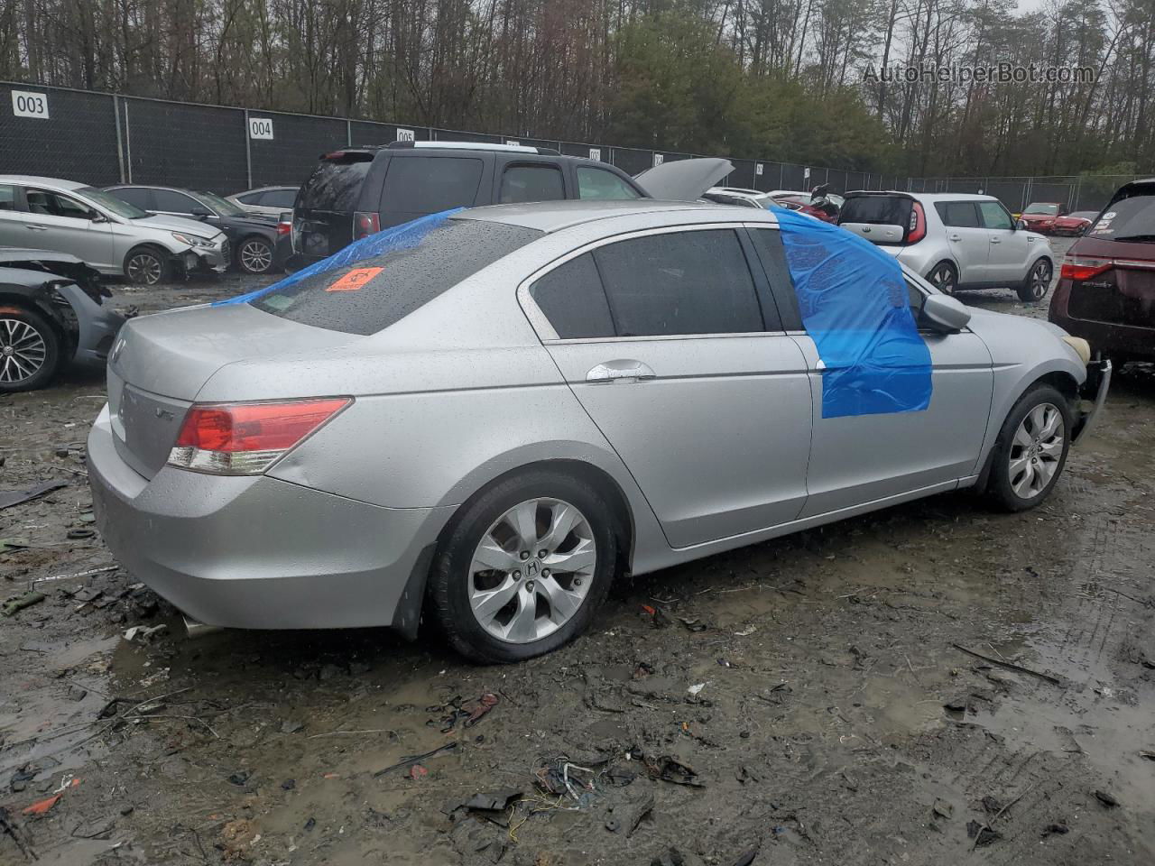 2009 Honda Accord Ex Silver vin: 1HGCP36709A031174