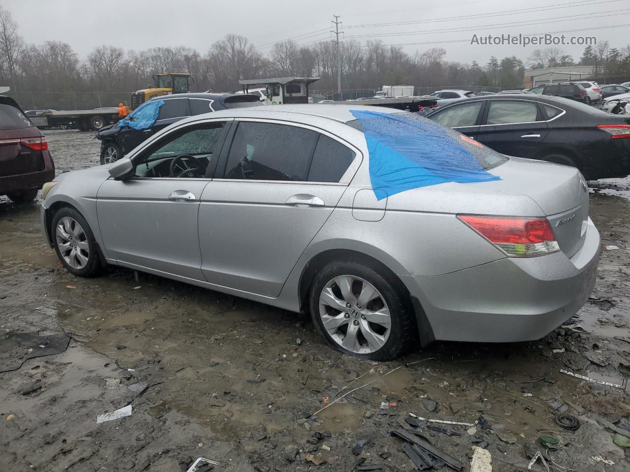 2009 Honda Accord Ex Серебряный vin: 1HGCP36709A031174