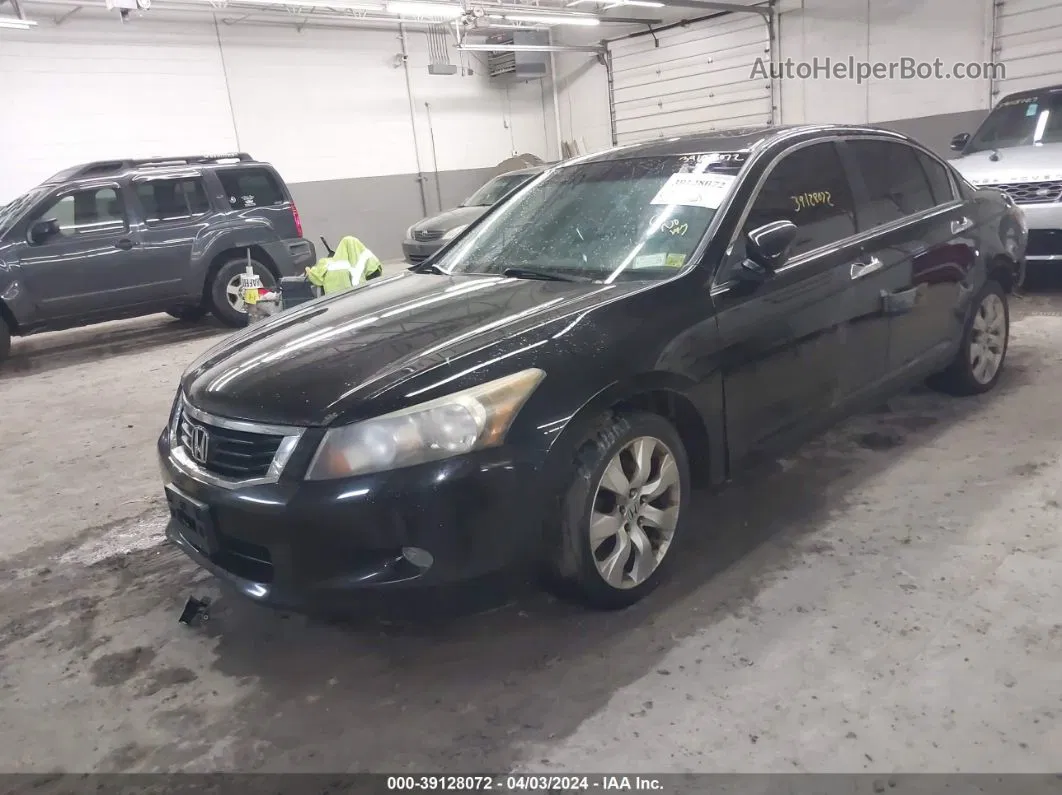 2008 Honda Accord 3.5 Ex Black vin: 1HGCP36718A070306