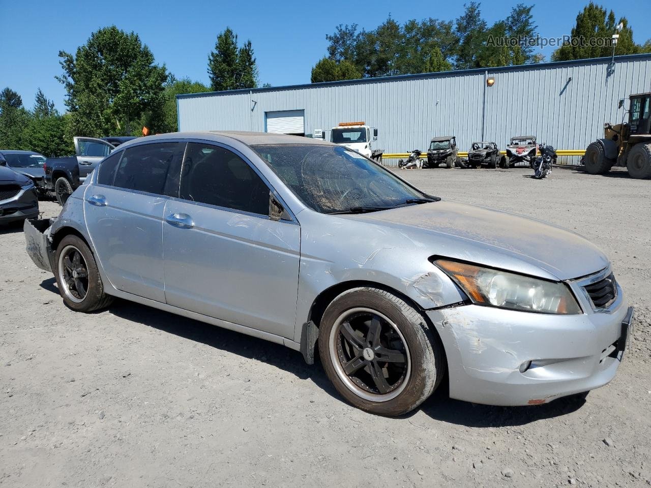 2009 Honda Accord Ex Silver vin: 1HGCP36719A025433