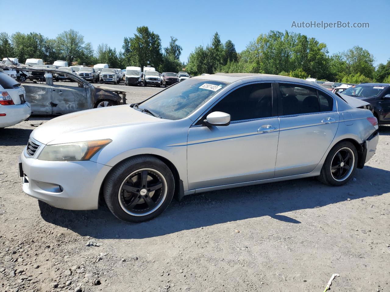 2009 Honda Accord Ex Silver vin: 1HGCP36719A025433