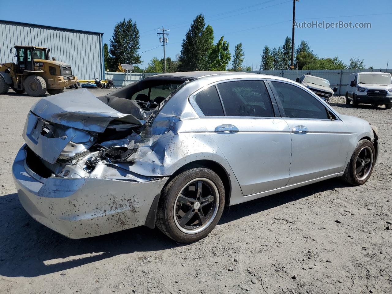 2009 Honda Accord Ex Silver vin: 1HGCP36719A025433