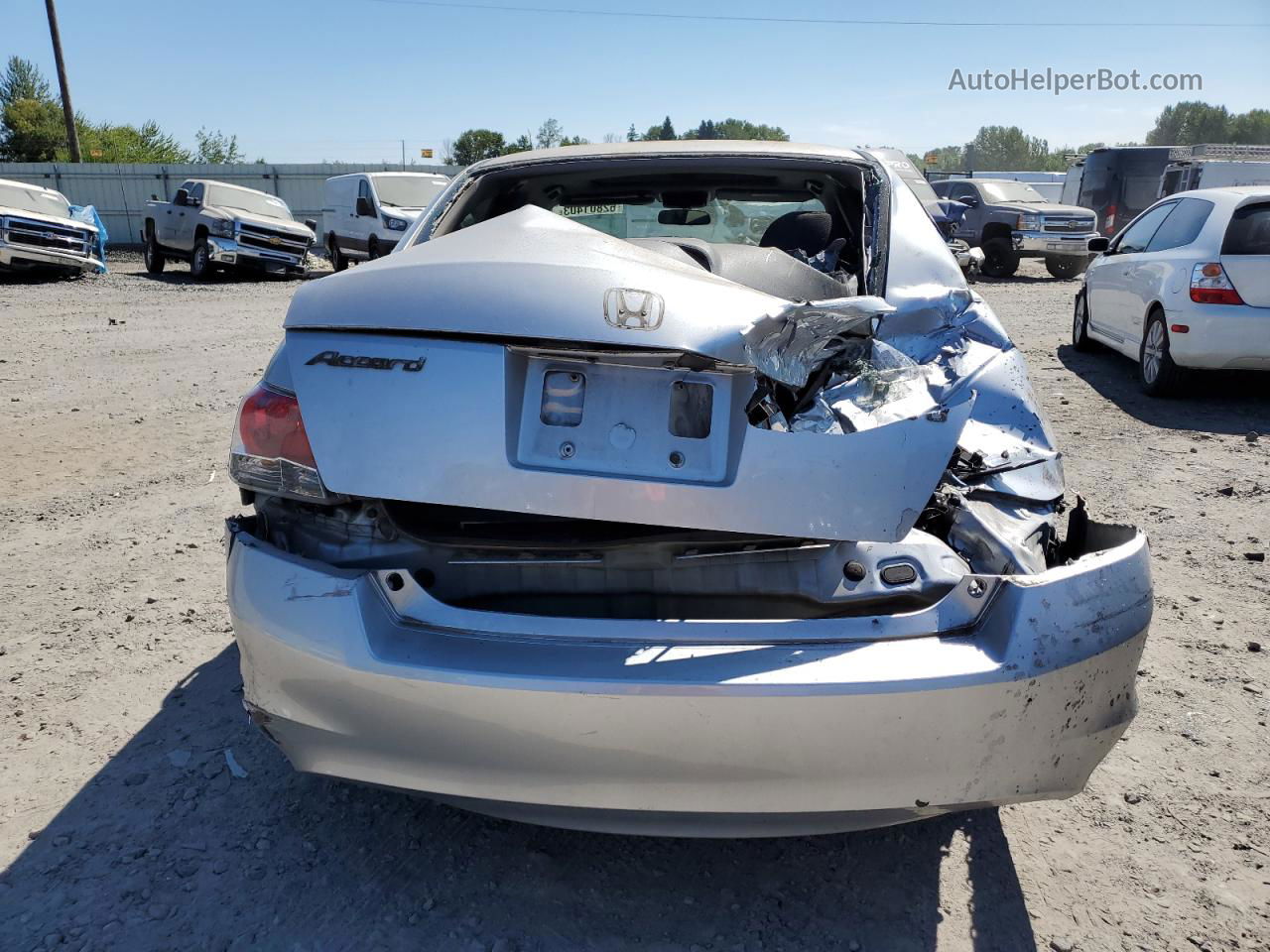 2009 Honda Accord Ex Серебряный vin: 1HGCP36719A025433